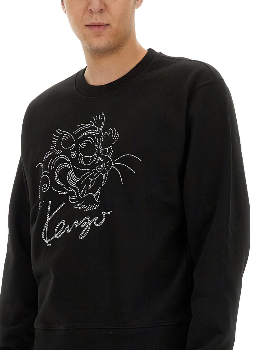 KENZO FELPA CON LOGO CONSTELLATION IN COTONE