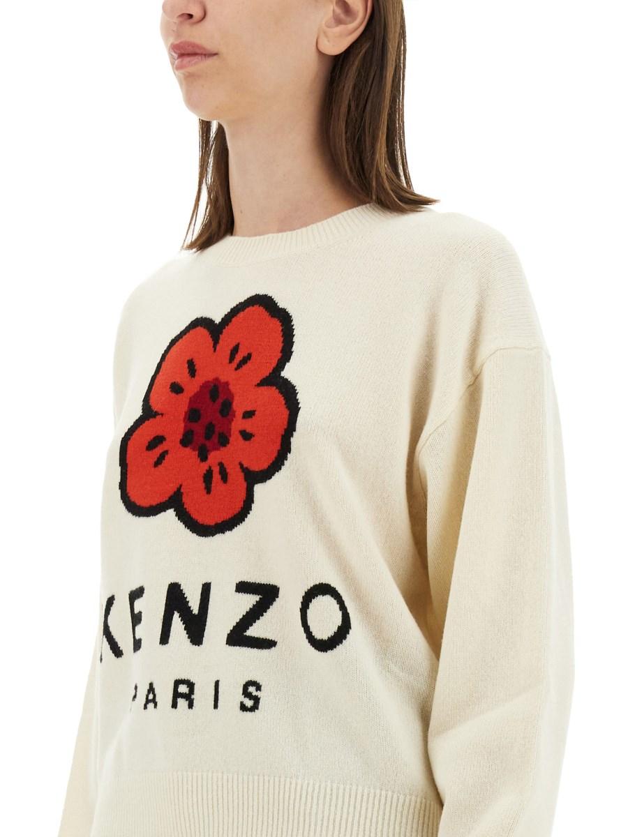KENZO FELPA DI LANA BOKE FLOWER