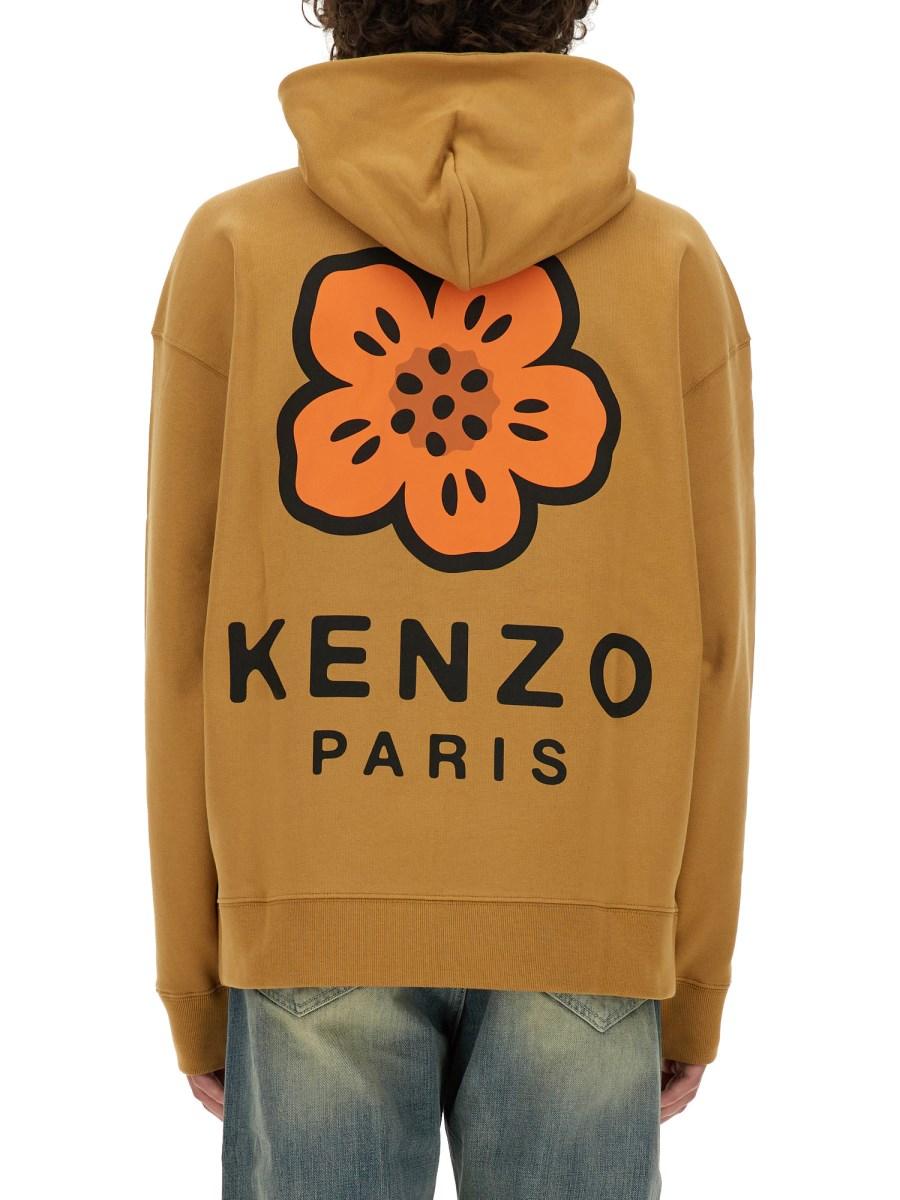 KENZO FELPA IN COTONE CON LOGO