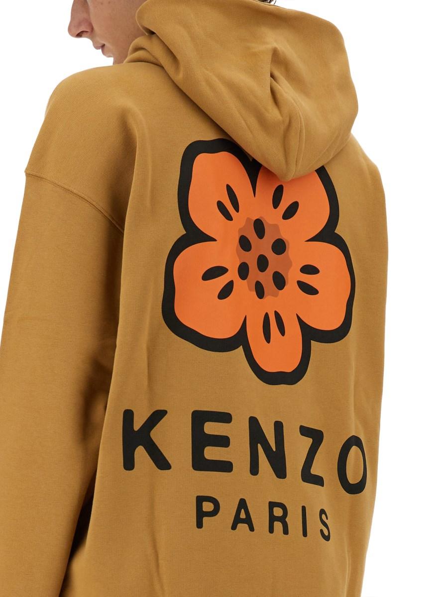 KENZO FELPA IN COTONE CON LOGO