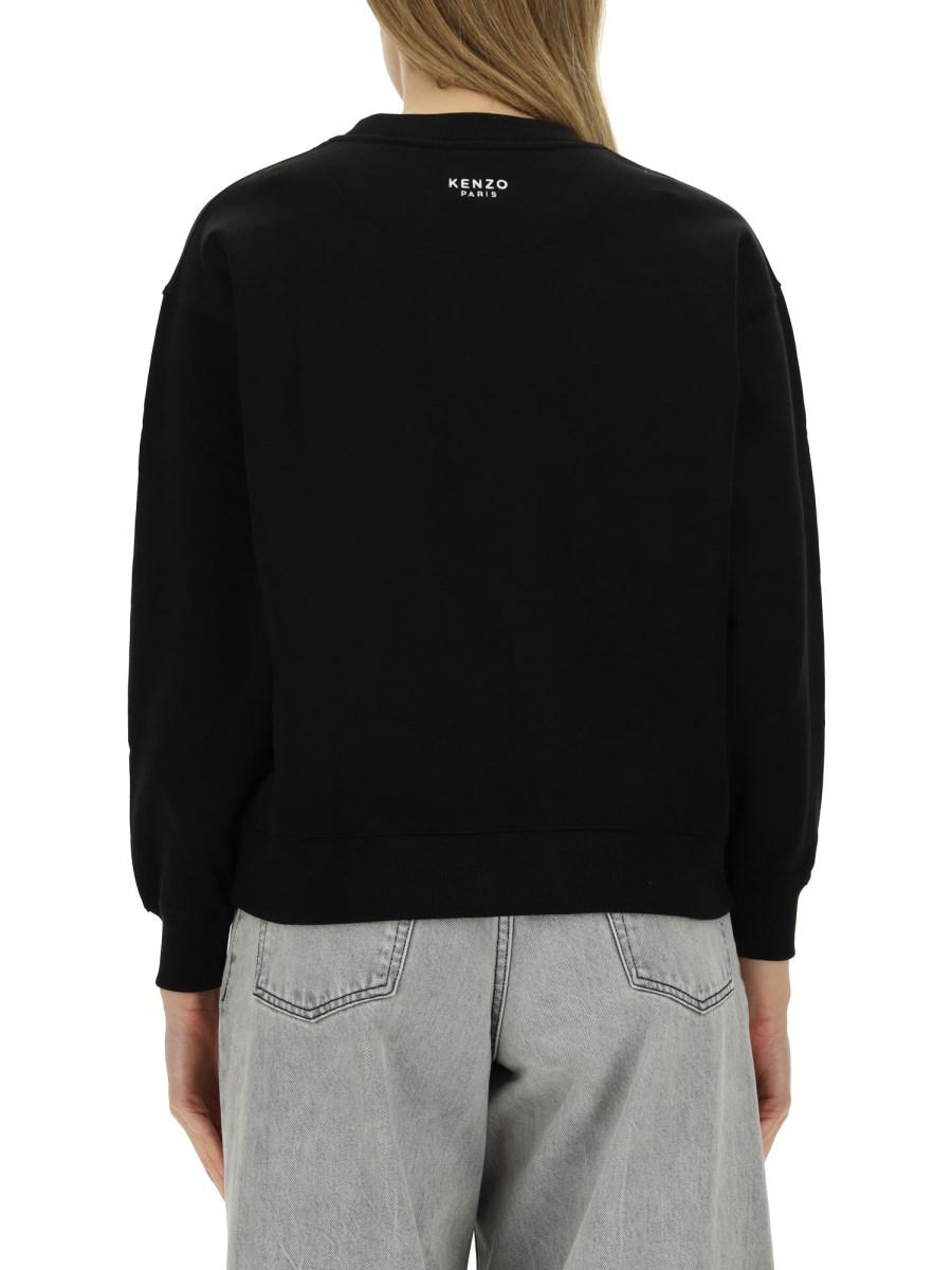KENZO FELPA IN COTONE CON LOGO
