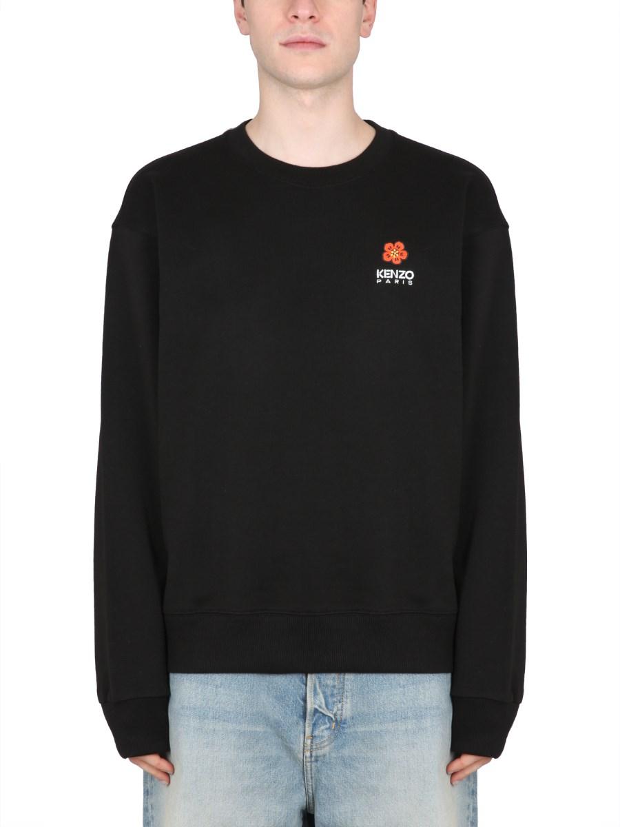 KENZO FELPA IN COTONE CON LOGO