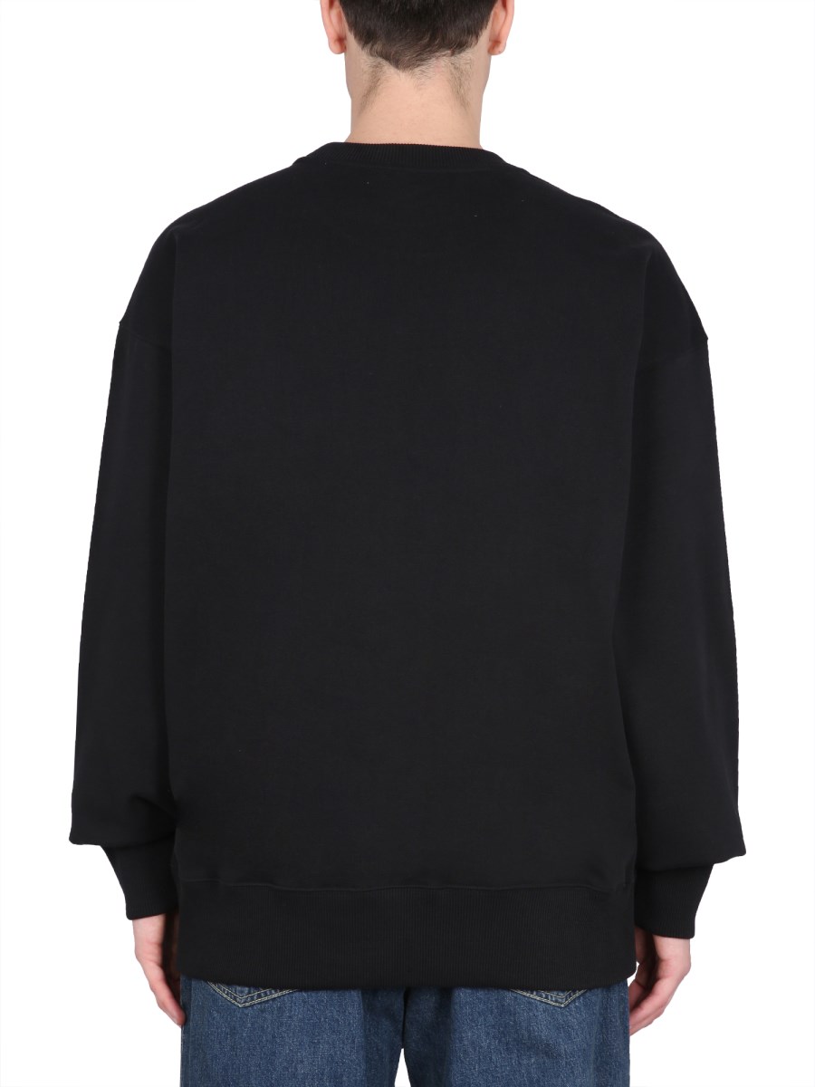 KENZO FELPA IN COTONE CON STAMPA LOGO