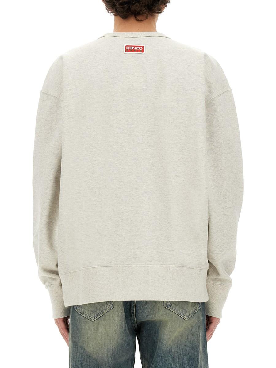 KENZO FELPA LUCKY TIGER IN COTONE