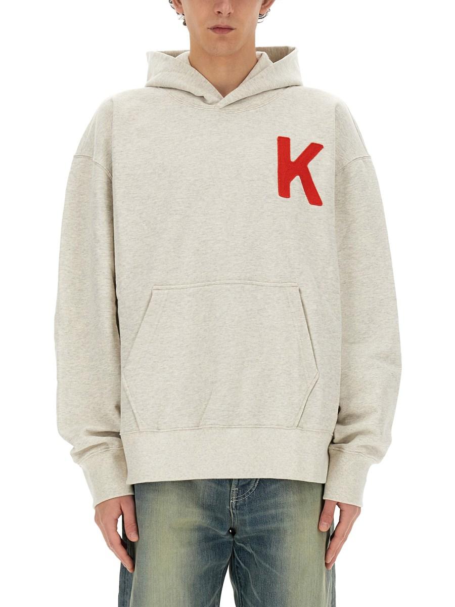 KENZO FELPA LUCKY TIGER IN COTONE