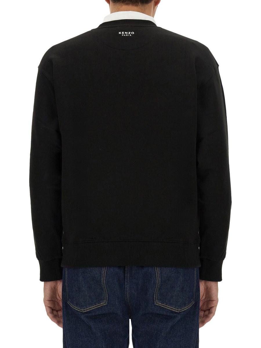 KENZO FELPA "TIGER" IN COTONE