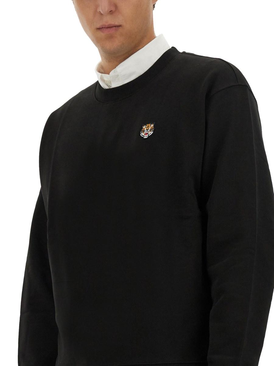 KENZO FELPA "TIGER" IN COTONE