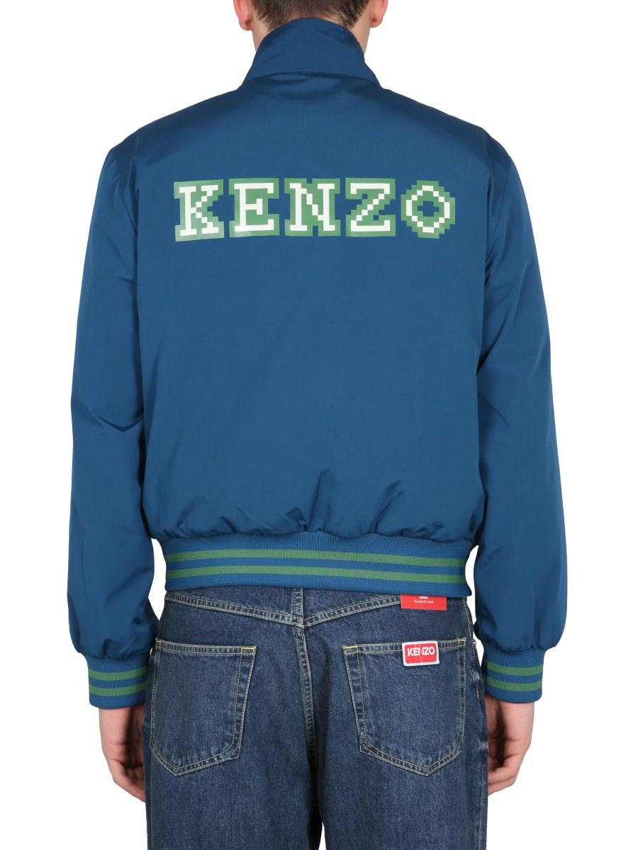 KENZO GIACCA HARRINGTON IN TESSUTO TECNICO