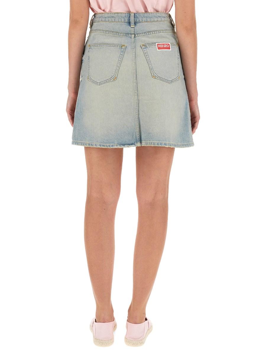 KENZO GONNA IN DENIM