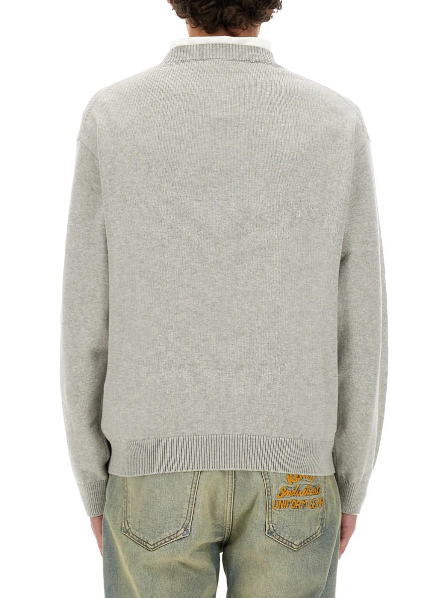 KENZO MAGLIA IN LANA CON LOGO