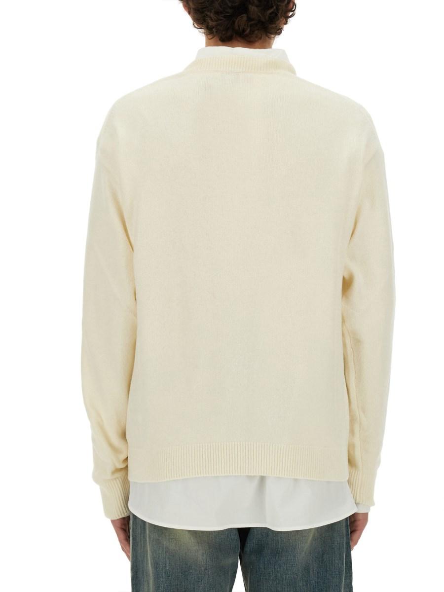 KENZO MAGLIA IN LANA CON RICAMO BOKE FLOWER