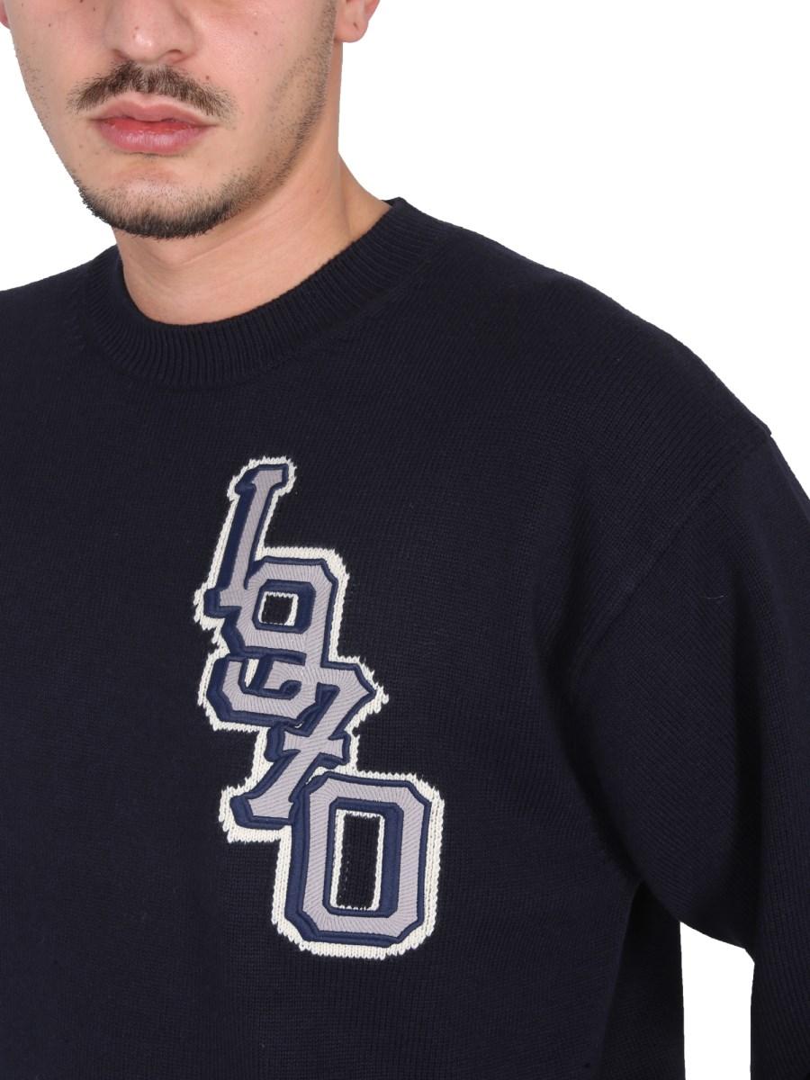 KENZO MAGLIA "TIGER VARSITY" IN LANA