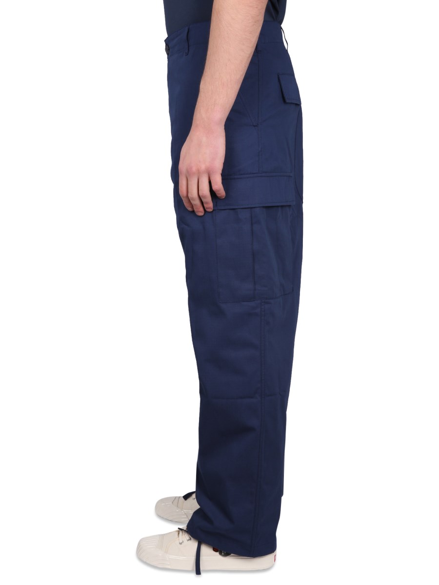 KENZO PANTALONE CARGO IN COTONE