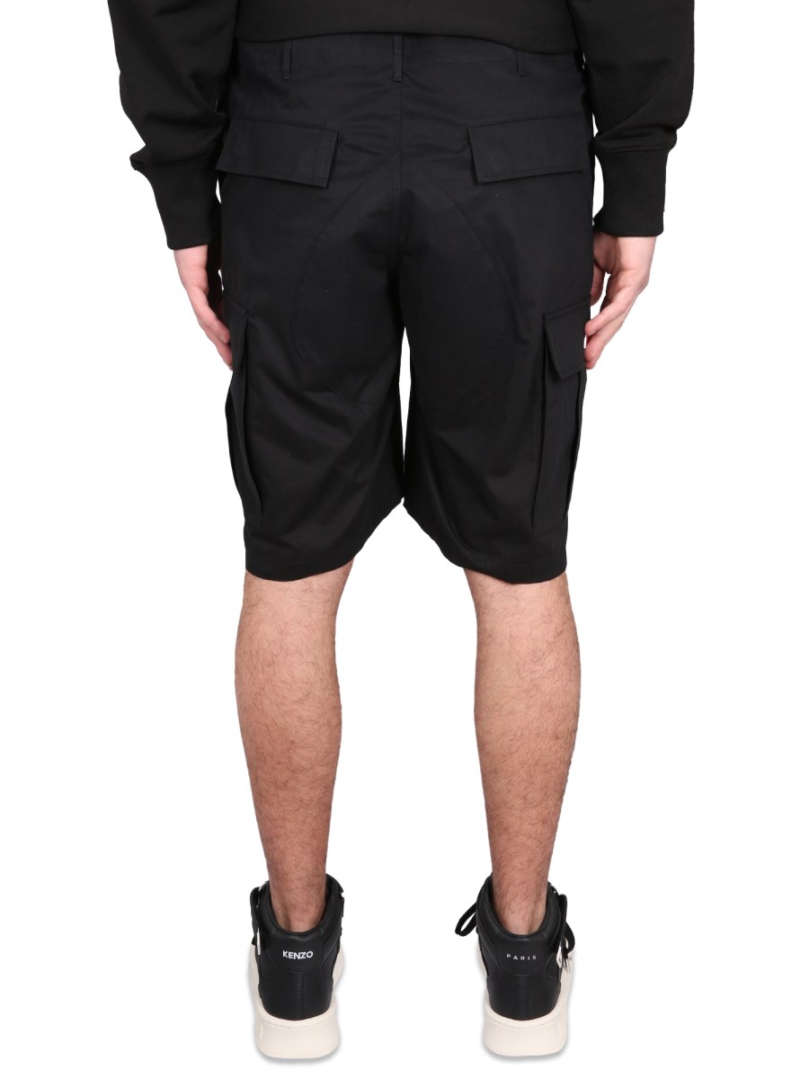 KENZO SHORTS CARGO IN COTONE