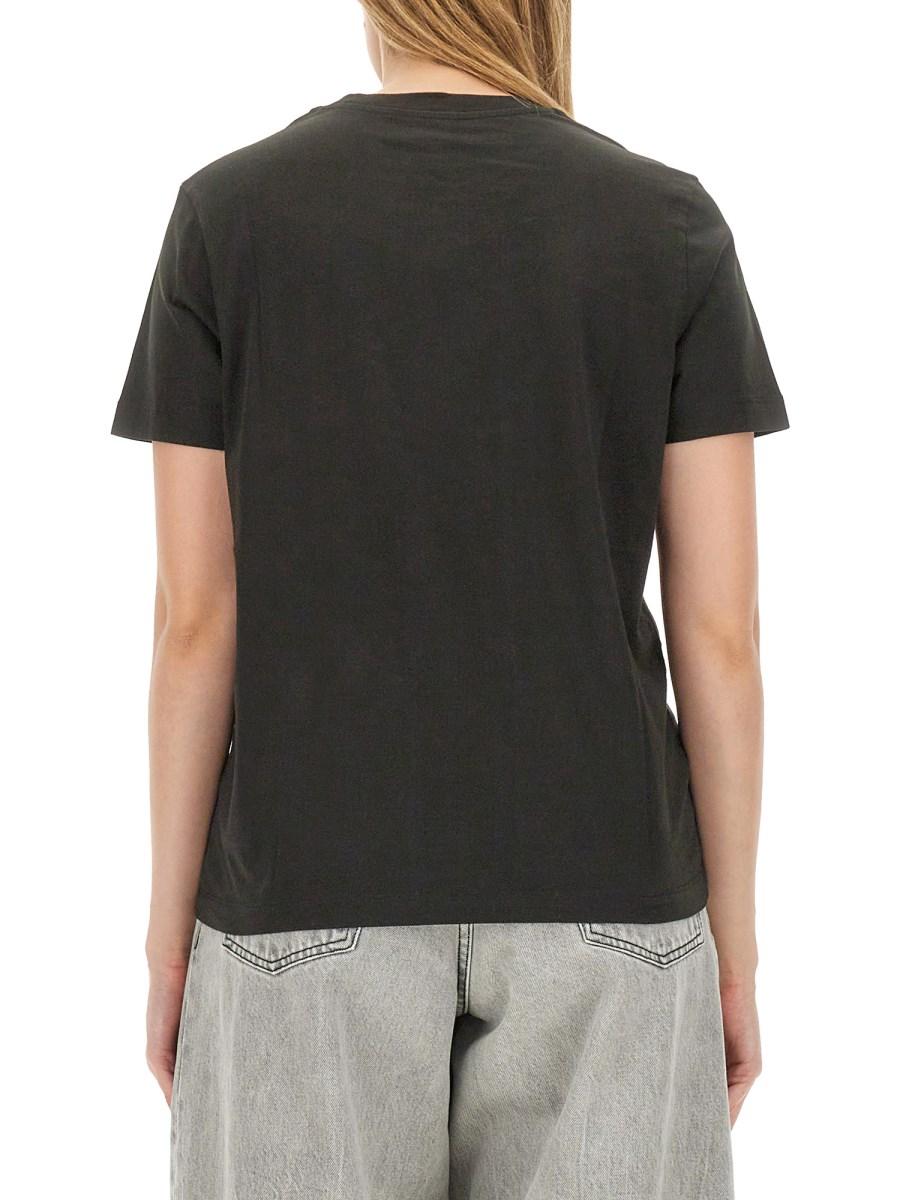 KENZO T-SHIRT IN JERSEY DI COTONE CON STAMPA LOGO