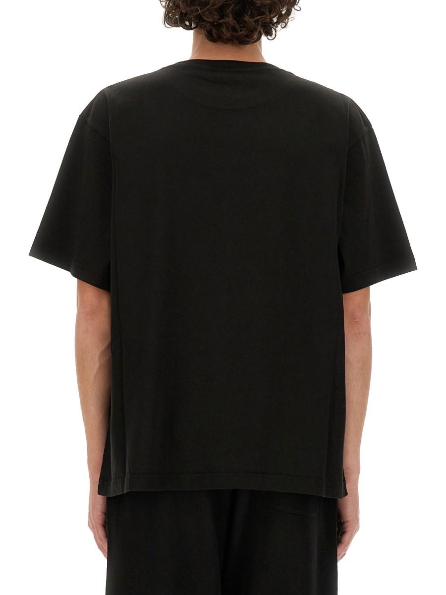 KENZO T-SHIRT IN JERSEY DI COTONE CON STAMPA LOGO