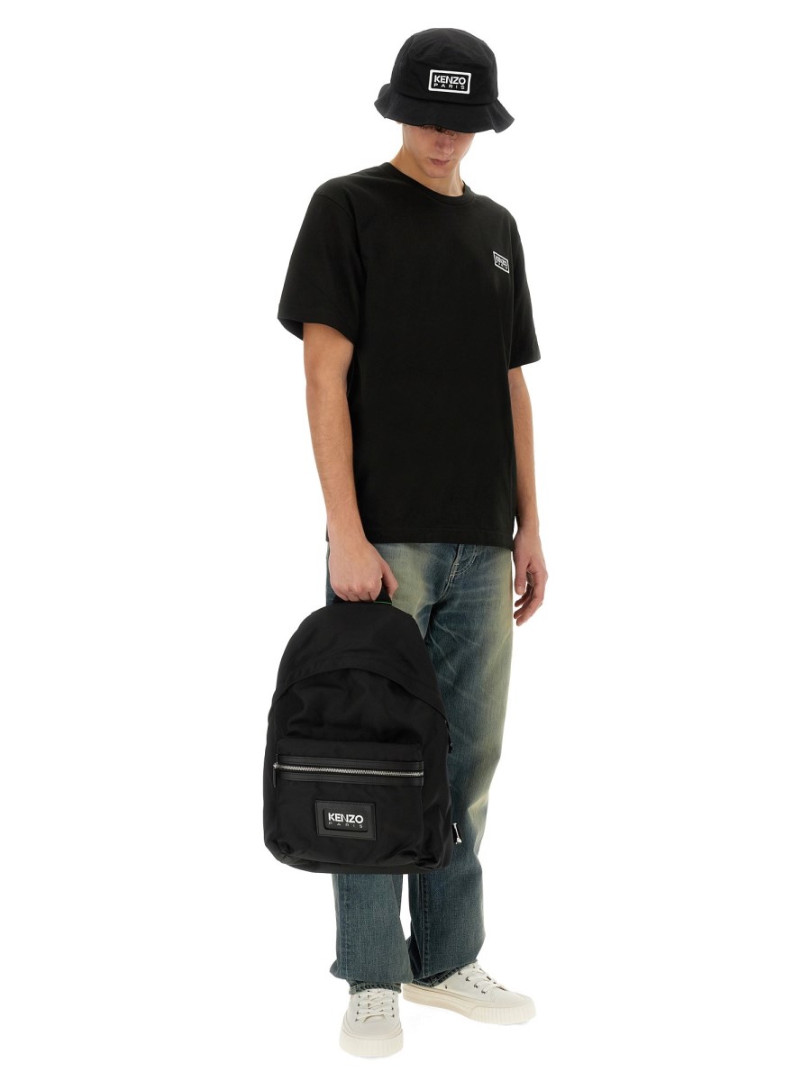 KENZO ZAINO "KENZOGRAPHY" IN TELA DI COTONE