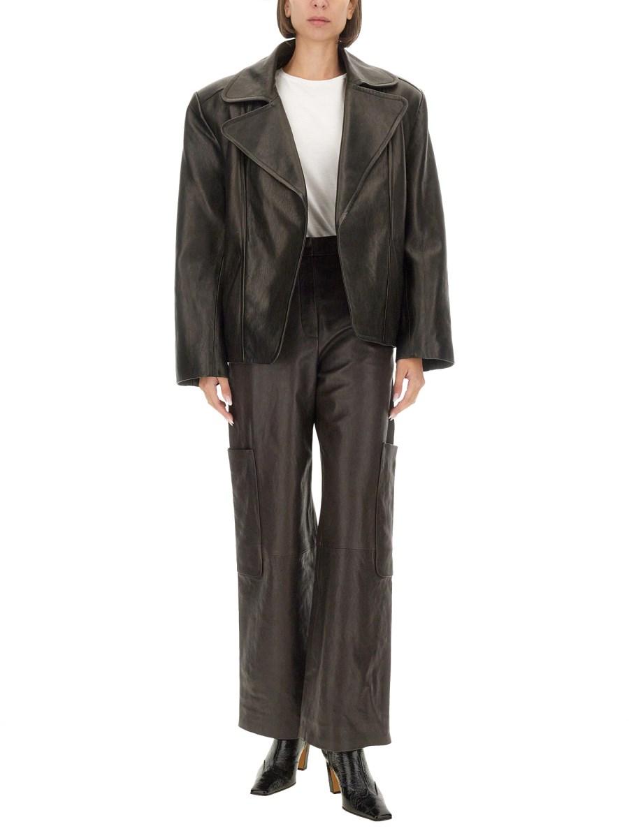 KHAITE GIACCA "DOLORES" IN PELLE