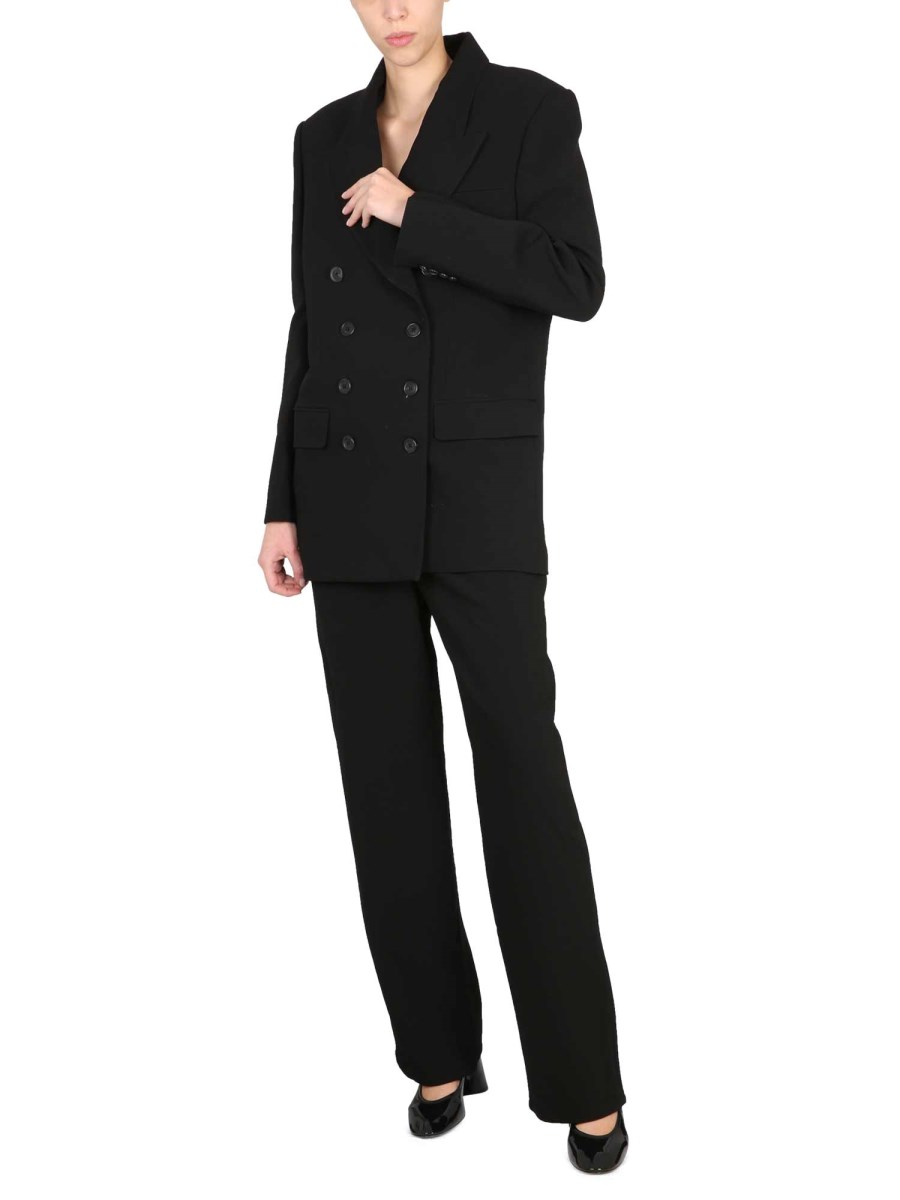 KHAITE PANTALONE "PREEN" IN LANA VERGINE