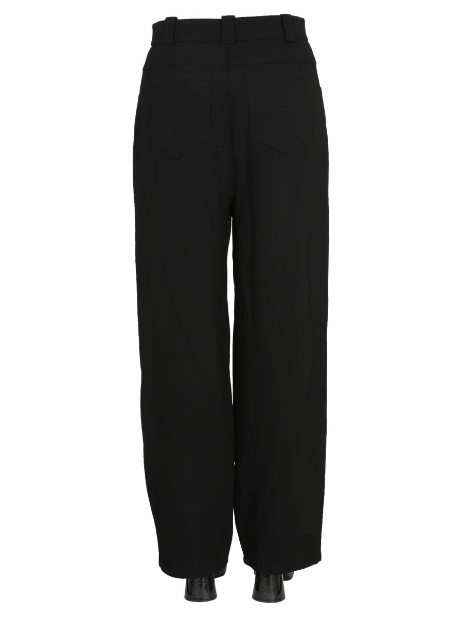 KHAITE PANTALONE "PREEN" IN LANA VERGINE