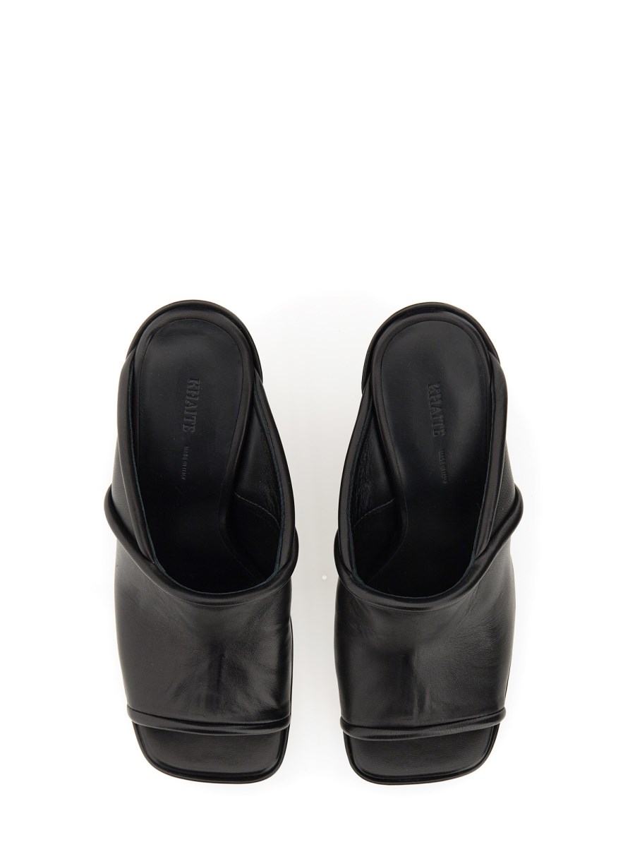 KHAITE SANDALI MULES THE STAGG 105MM