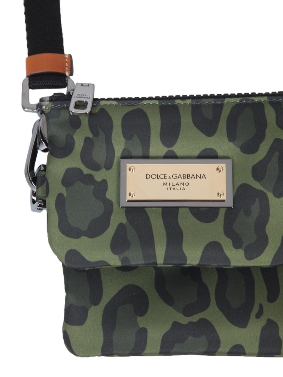 DOLCE & GABBANA KIT MULTIFUNZIONE SICILIA DNA IN NYLON CON TARGHETTA LOGO