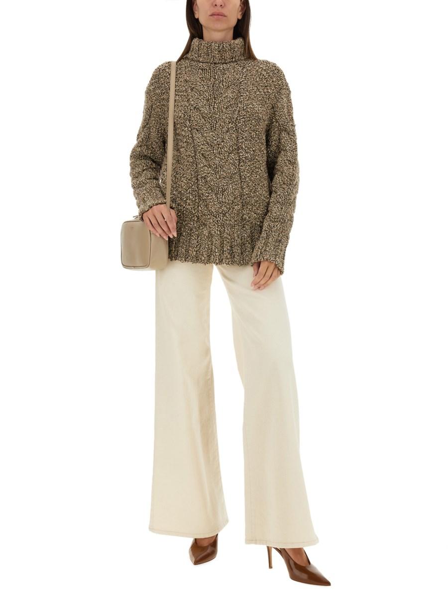 KITON MAGLIA A COLLO ALTO IN LANA