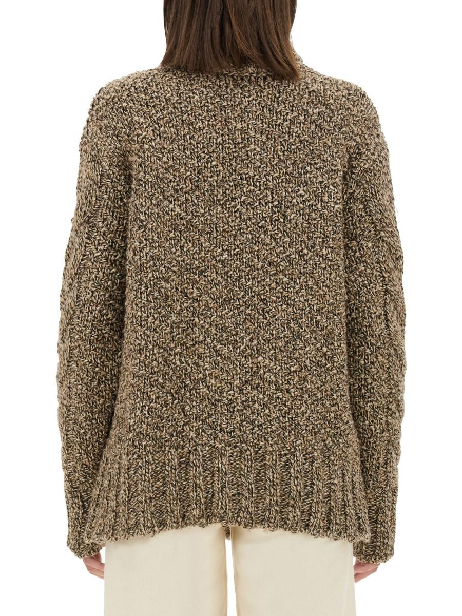 KITON MAGLIA A COLLO ALTO IN LANA