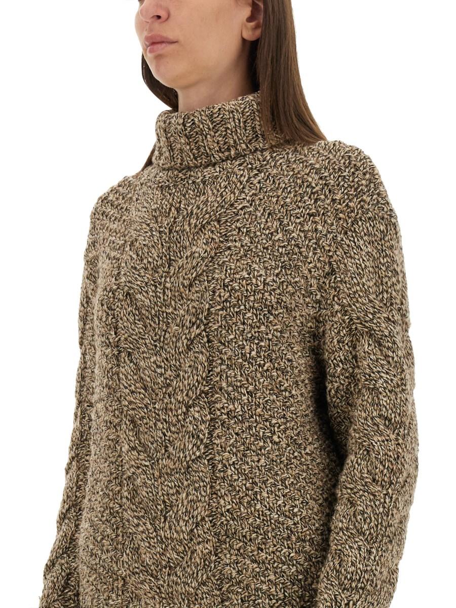 KITON MAGLIA A COLLO ALTO IN LANA