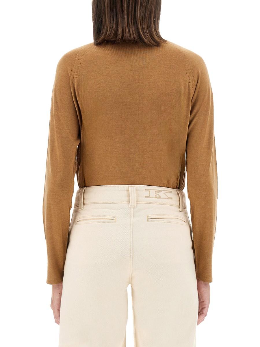 KITON MAGLIA IN CASHMERE CON COLLO ALTO