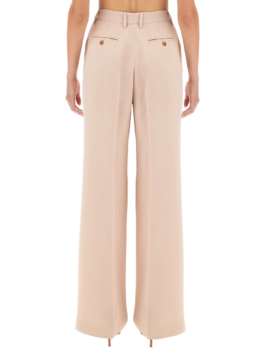 KITON PANTALONE IN SATIN
