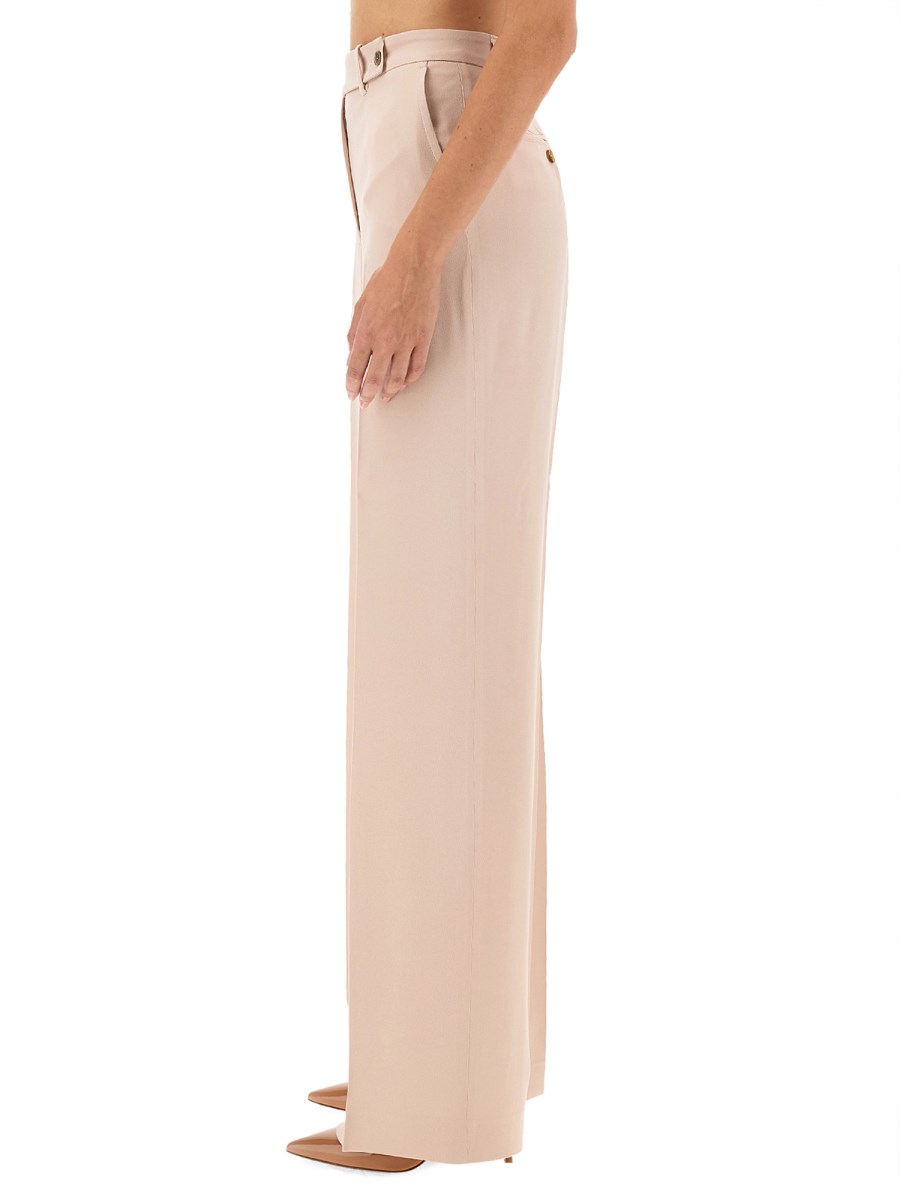 KITON PANTALONE IN SATIN