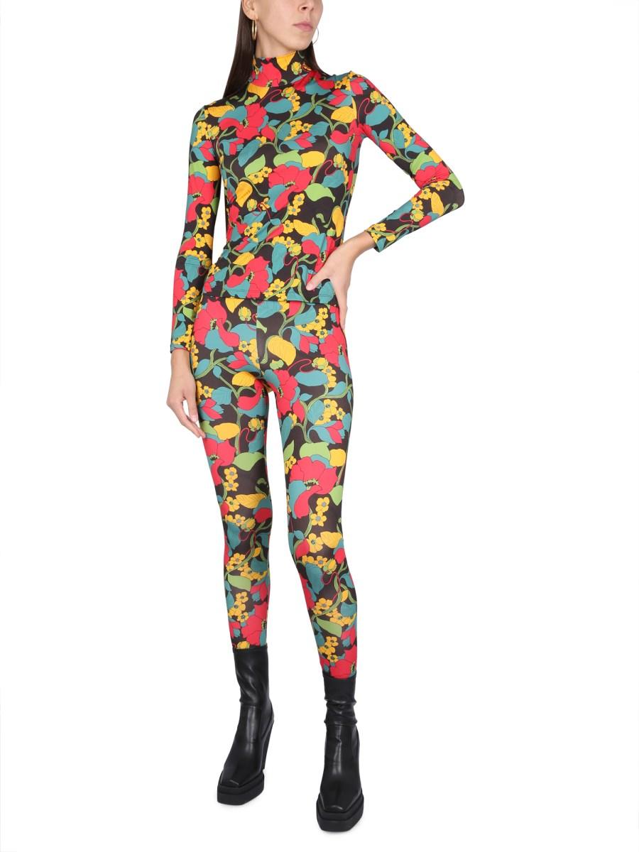 LA DOUBLEJ LEGGINGS IN JERSEY CON STAMPA