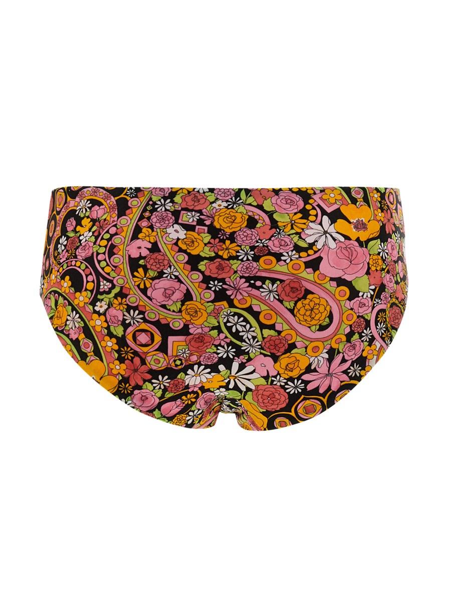LA DOUBLEJ SLIP BIKINI BOY ON STAMPA FLOREALE