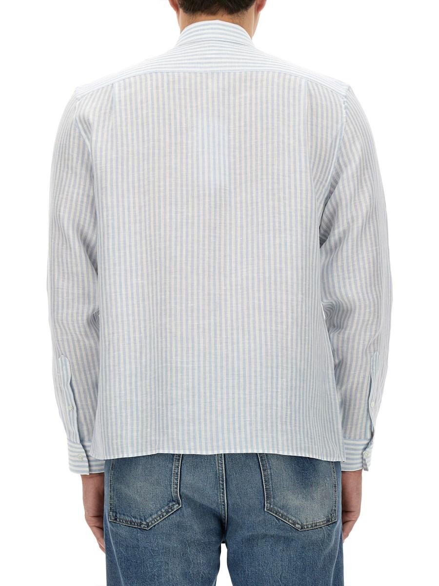 LACOSTE CAMICIA CON LOGO