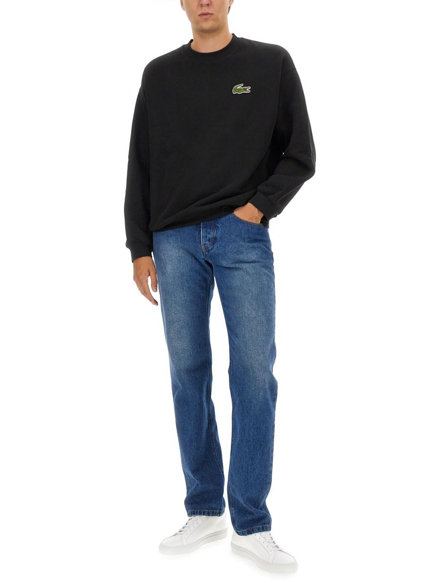 LACOSTE FELPA CON LOGO