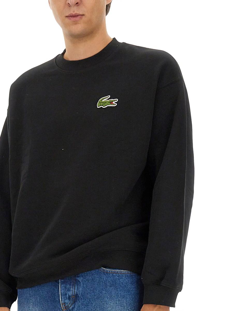 LACOSTE FELPA CON LOGO