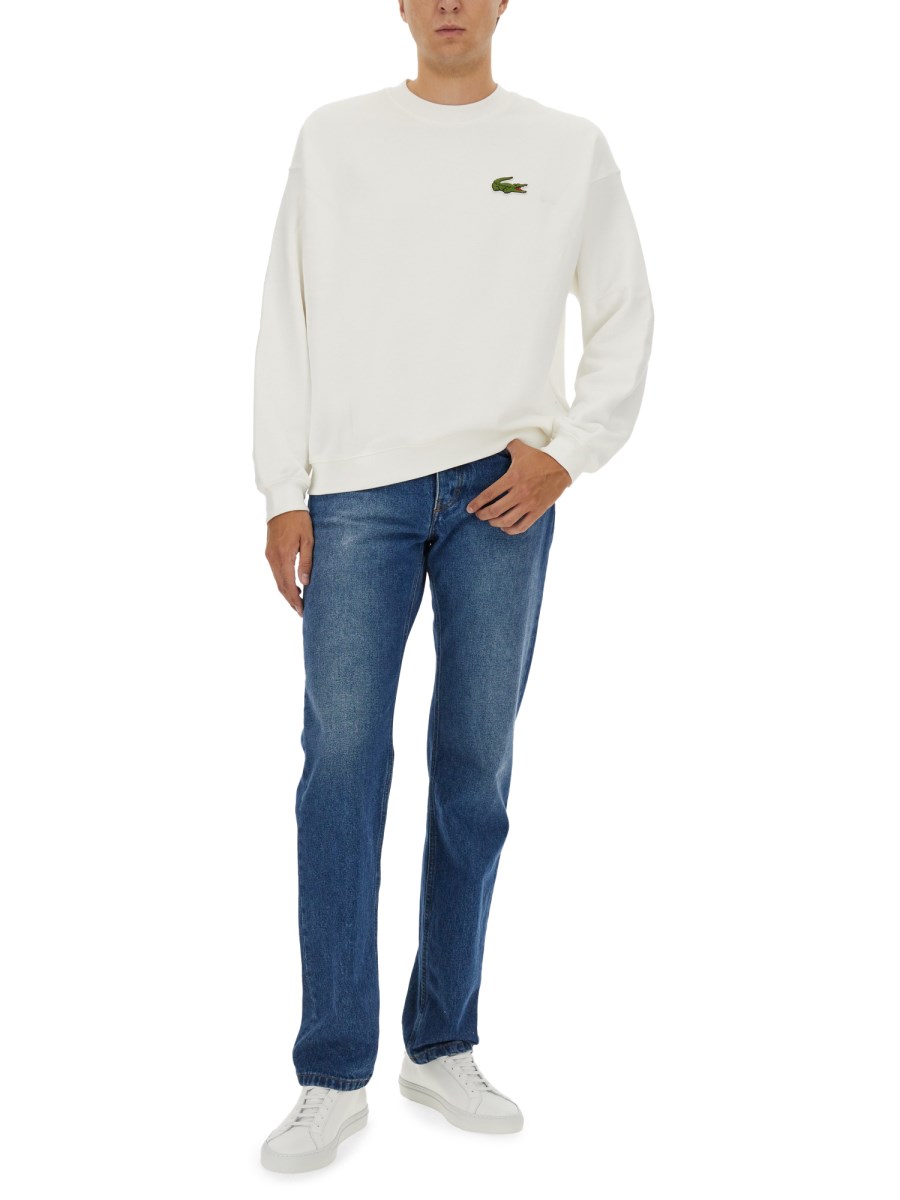 LACOSTE FELPA CON LOGO