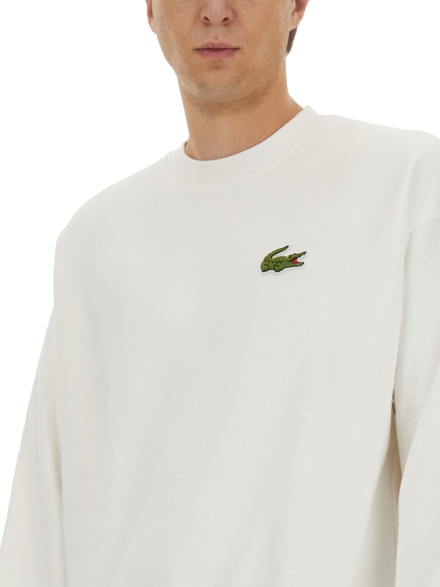 LACOSTE FELPA CON LOGO