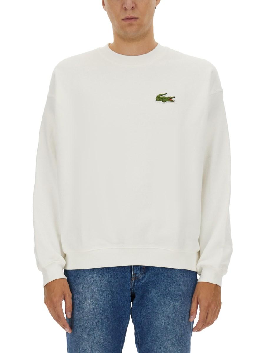 LACOSTE FELPA CON LOGO