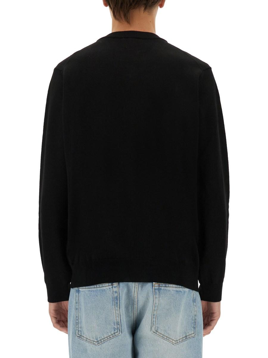 LACOSTE MAGLIA IN LANA CON LOGO