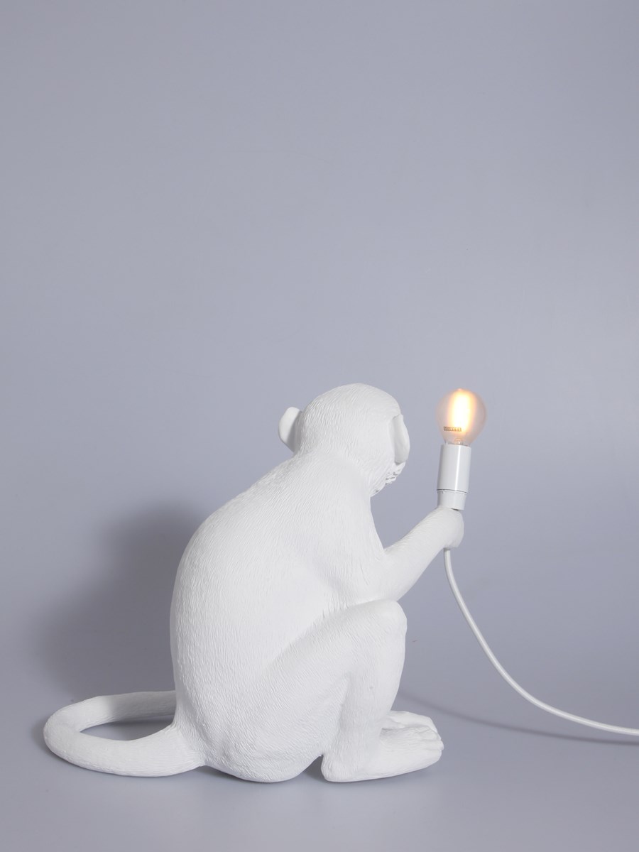 SELETTI LAMPADA THE MONKEY SITTING VERSIONE DA TERRA