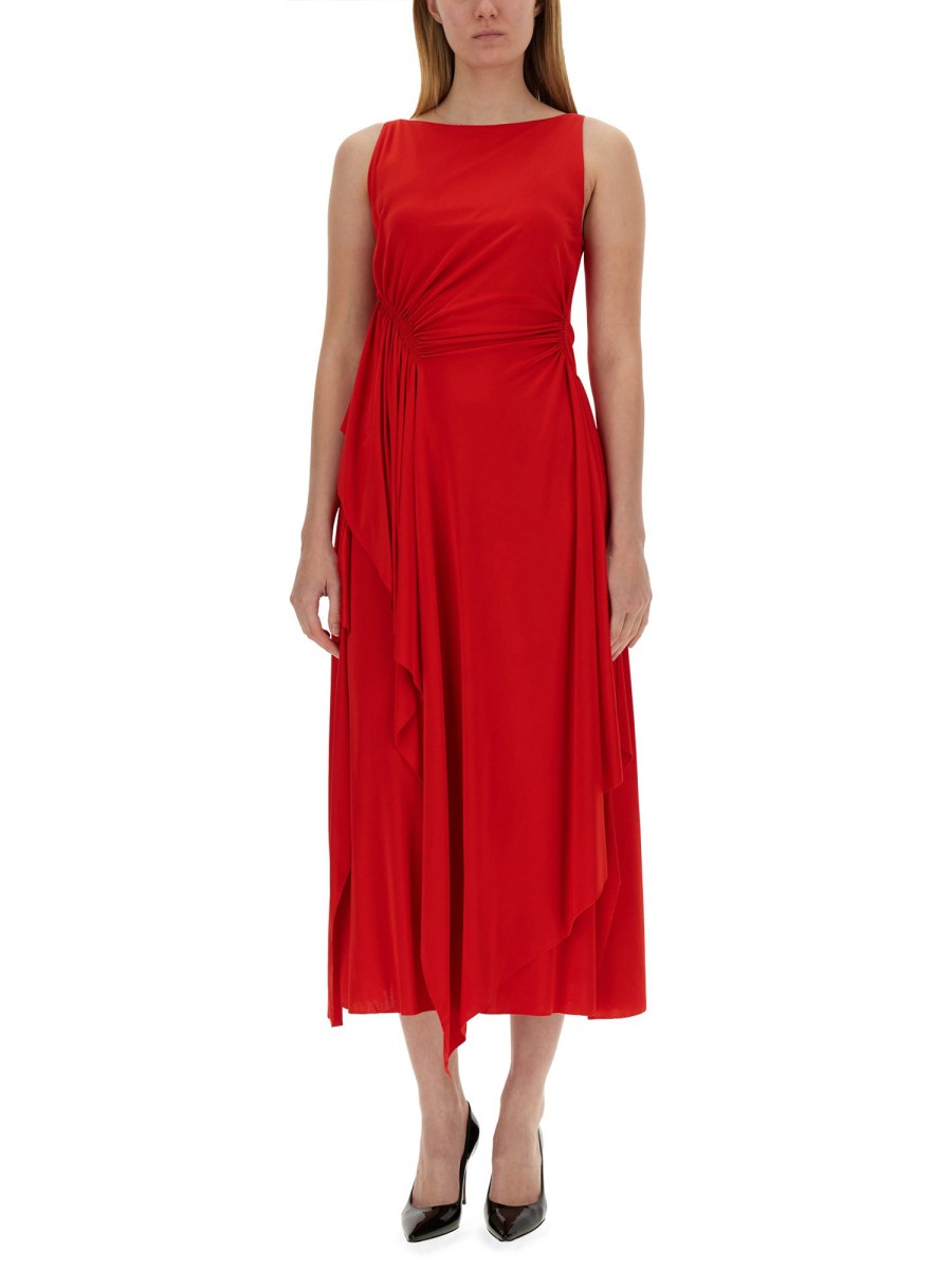 LANVIN ABITO CON DRAPPEGGIO