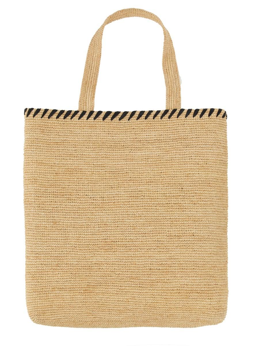 LANVIN BORSA TOTE IN RAFIA
