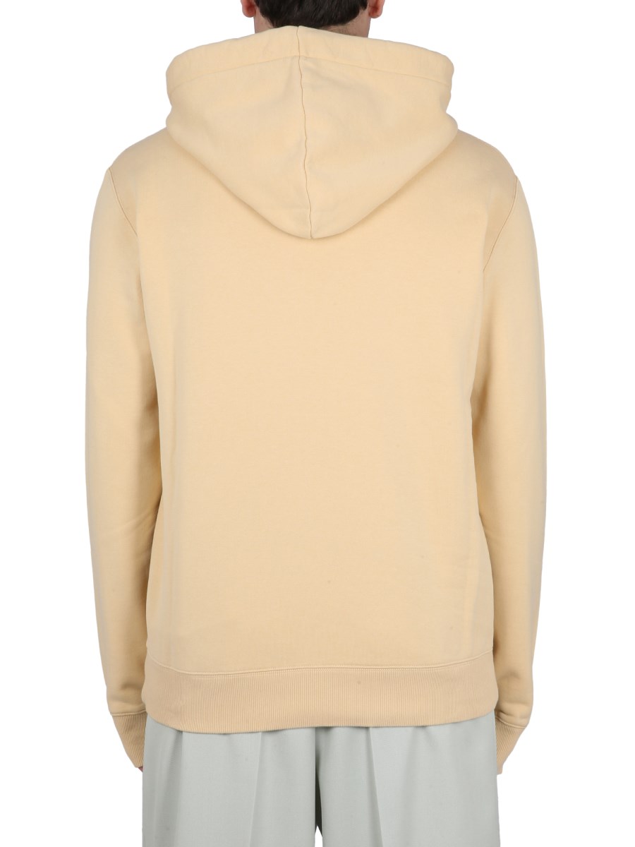 LANVIN FELPA IN COTONE CON LOGO