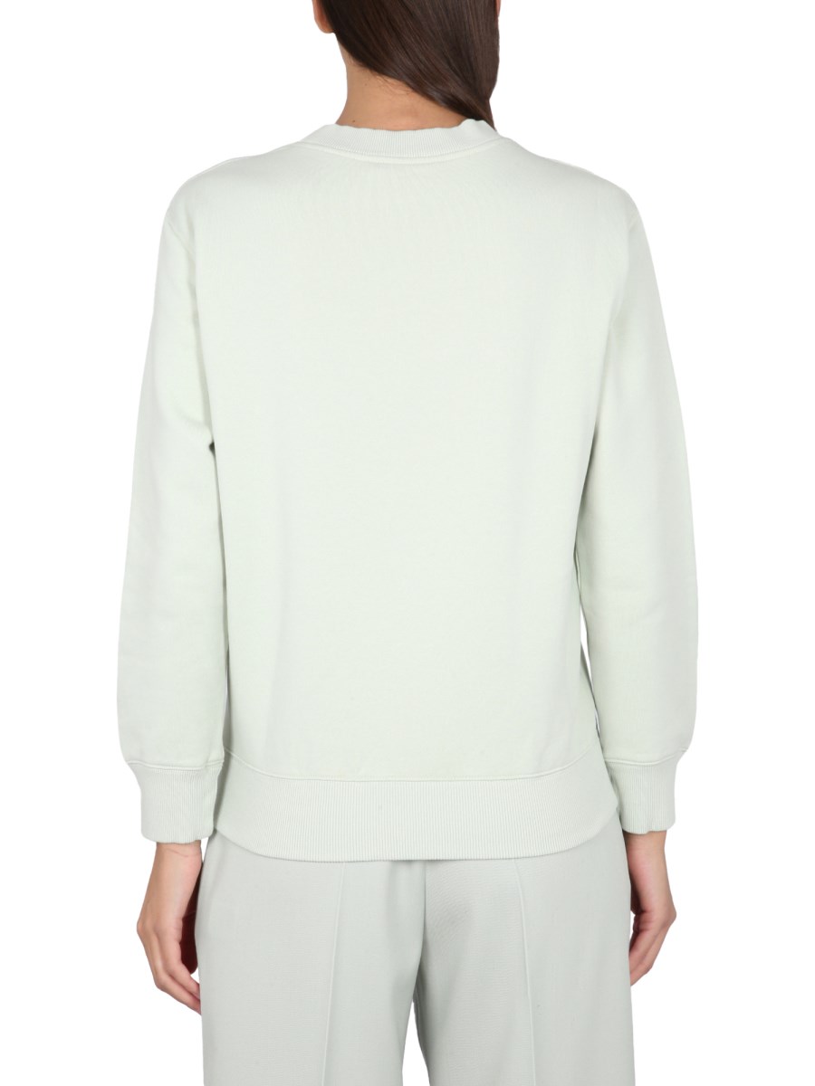 LANVIN FELPA IN COTONE CON LOGO
