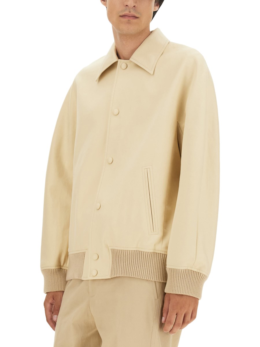 LANVIN GIACCA CON BOTTONE IN COTONE