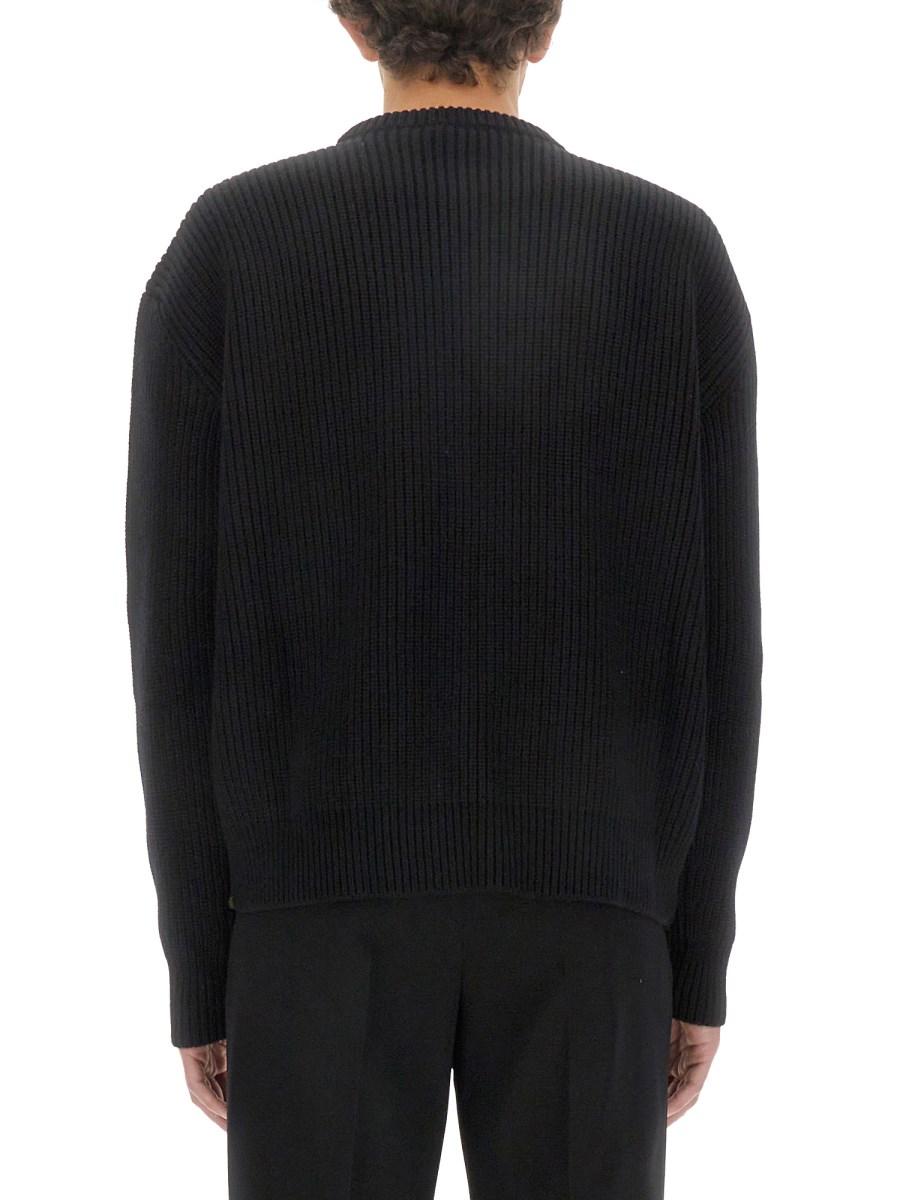 LANVIN MAGLIA IN LANA E CASHMERE A INTARSIO