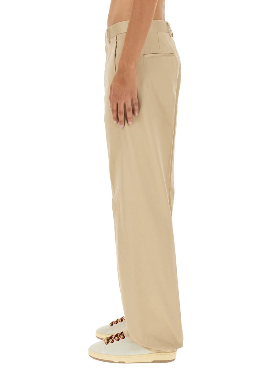 LANVIN PANTALONE TWISTED CHINO