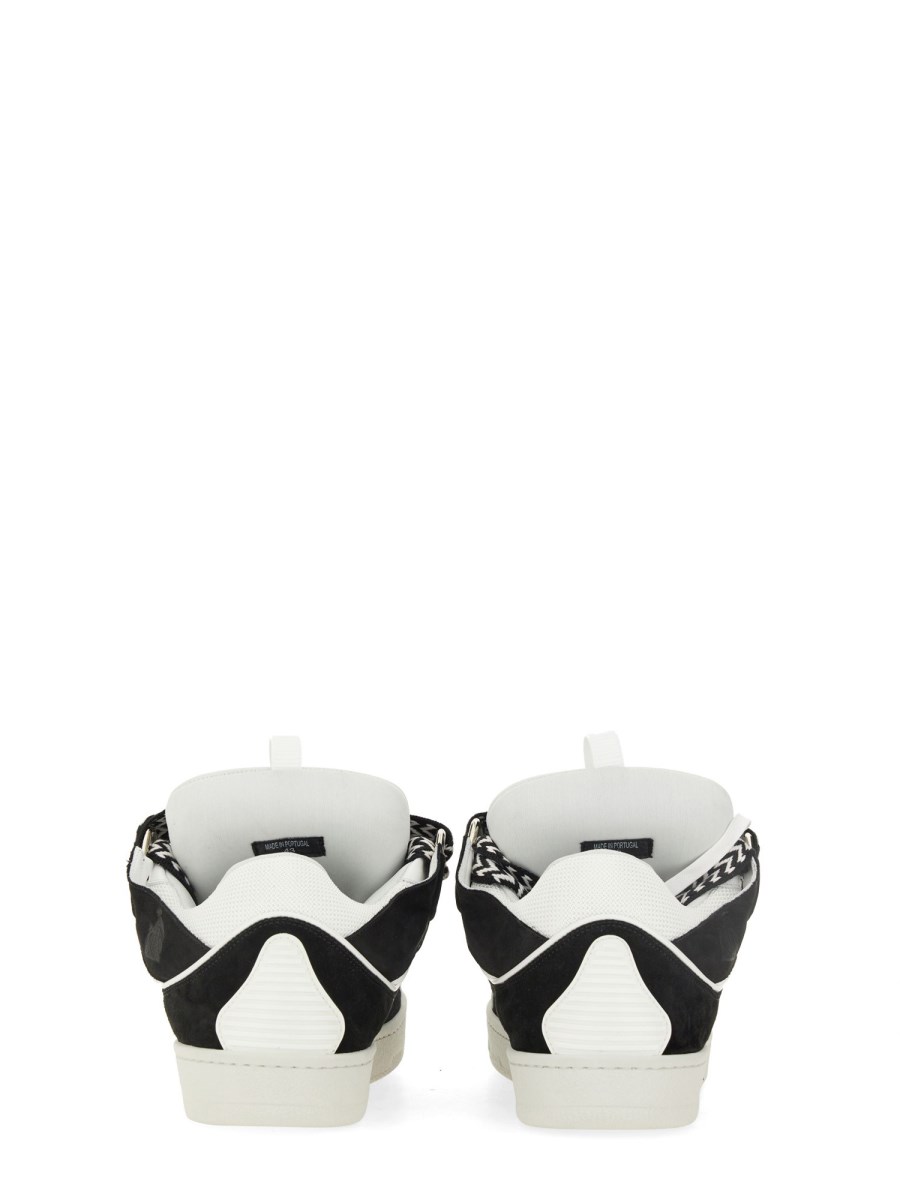 LANVIN SNEAKER "CURB" IN PELLE